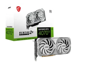 GeForce RTX 4070 Ti VENTUS 2X WHITE 12G OC